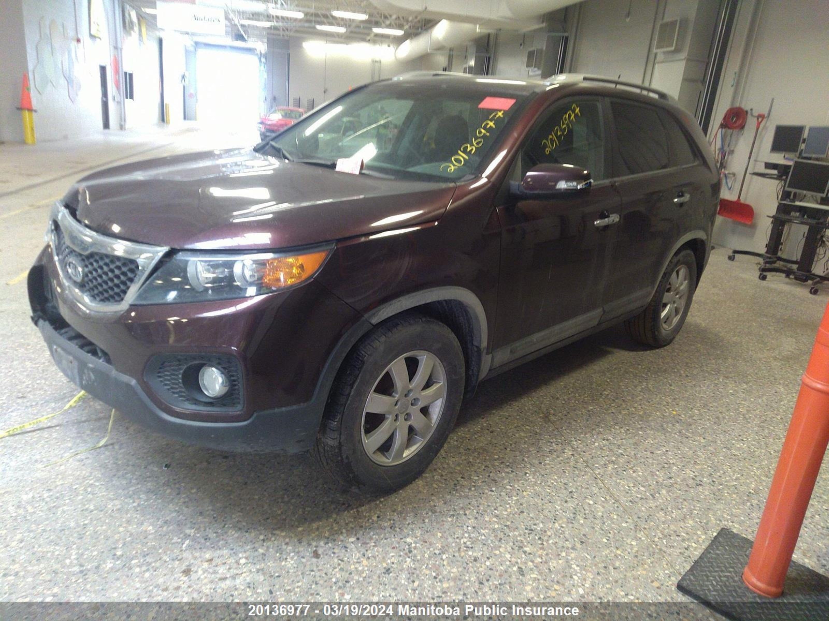 Photo 1 VIN: 5XYKT3A6XCG250462 - KIA SORENTO 