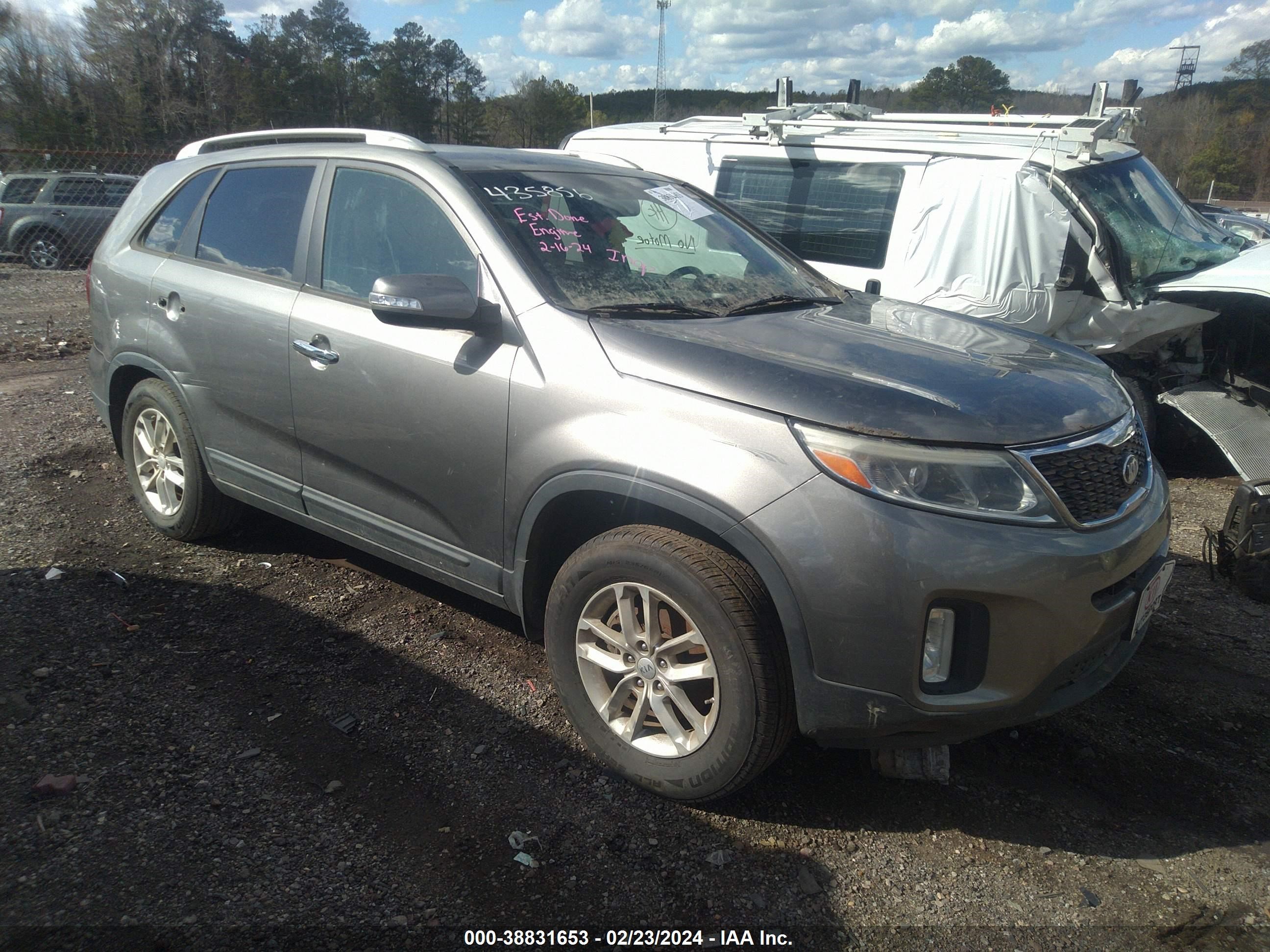 Photo 0 VIN: 5XYKT3A6XEG435856 - KIA SORENTO 