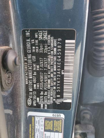 Photo 12 VIN: 5XYKT3A6XEG459879 - KIA SORENTO LX 