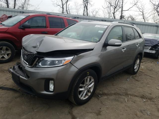 Photo 1 VIN: 5XYKT3A6XEG478755 - KIA SORENTO LX 