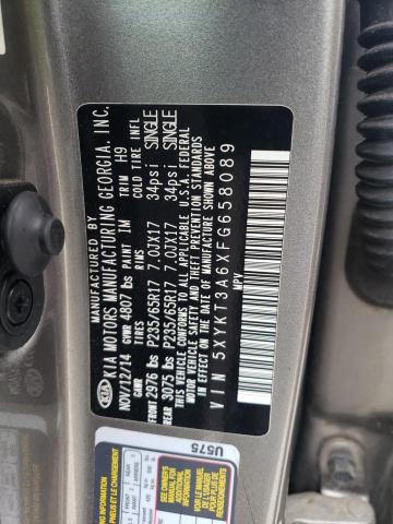 Photo 12 VIN: 5XYKT3A6XFG658089 - KIA SORENTO 