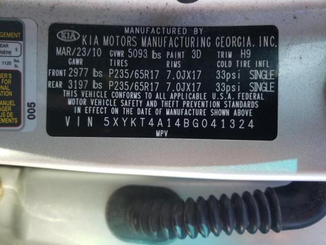 Photo 9 VIN: 5XYKT4A14BG041324 - KIA SORENTO BA 