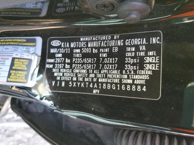 Photo 11 VIN: 5XYKT4A18BG168884 - KIA SORENTO 