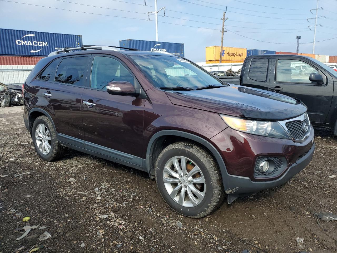 Photo 3 VIN: 5XYKT4A25BG165501 - KIA SORENTO 