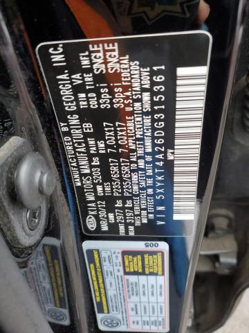 Photo 12 VIN: 5XYKT4A26DG315361 - CHEVROLET EQUINOX LT 