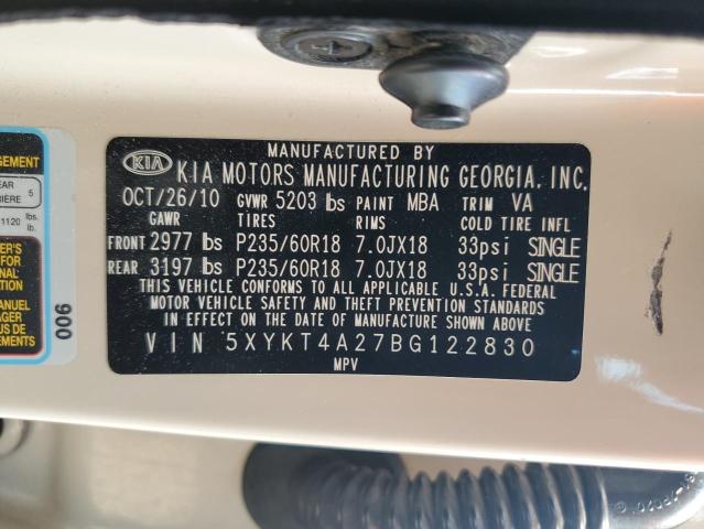 Photo 12 VIN: 5XYKT4A27BG122830 - KIA SORENTO 