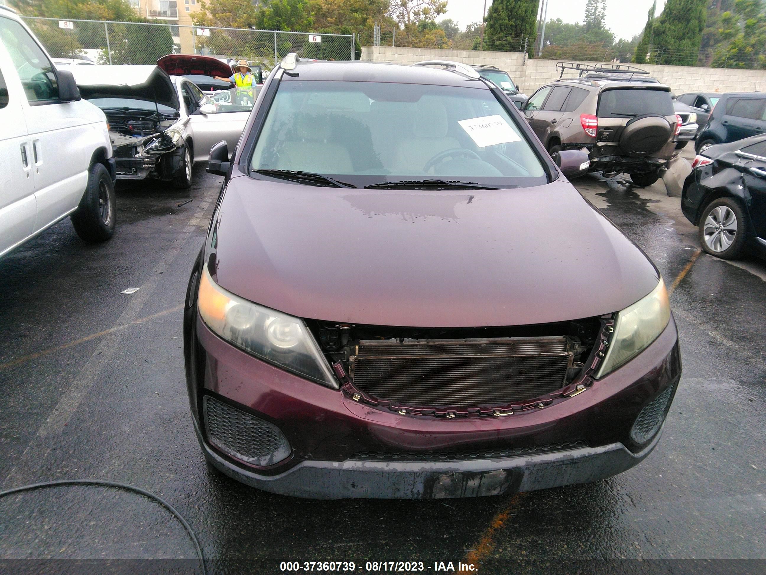 Photo 10 VIN: 5XYKT4A27BG125291 - KIA SORENTO 