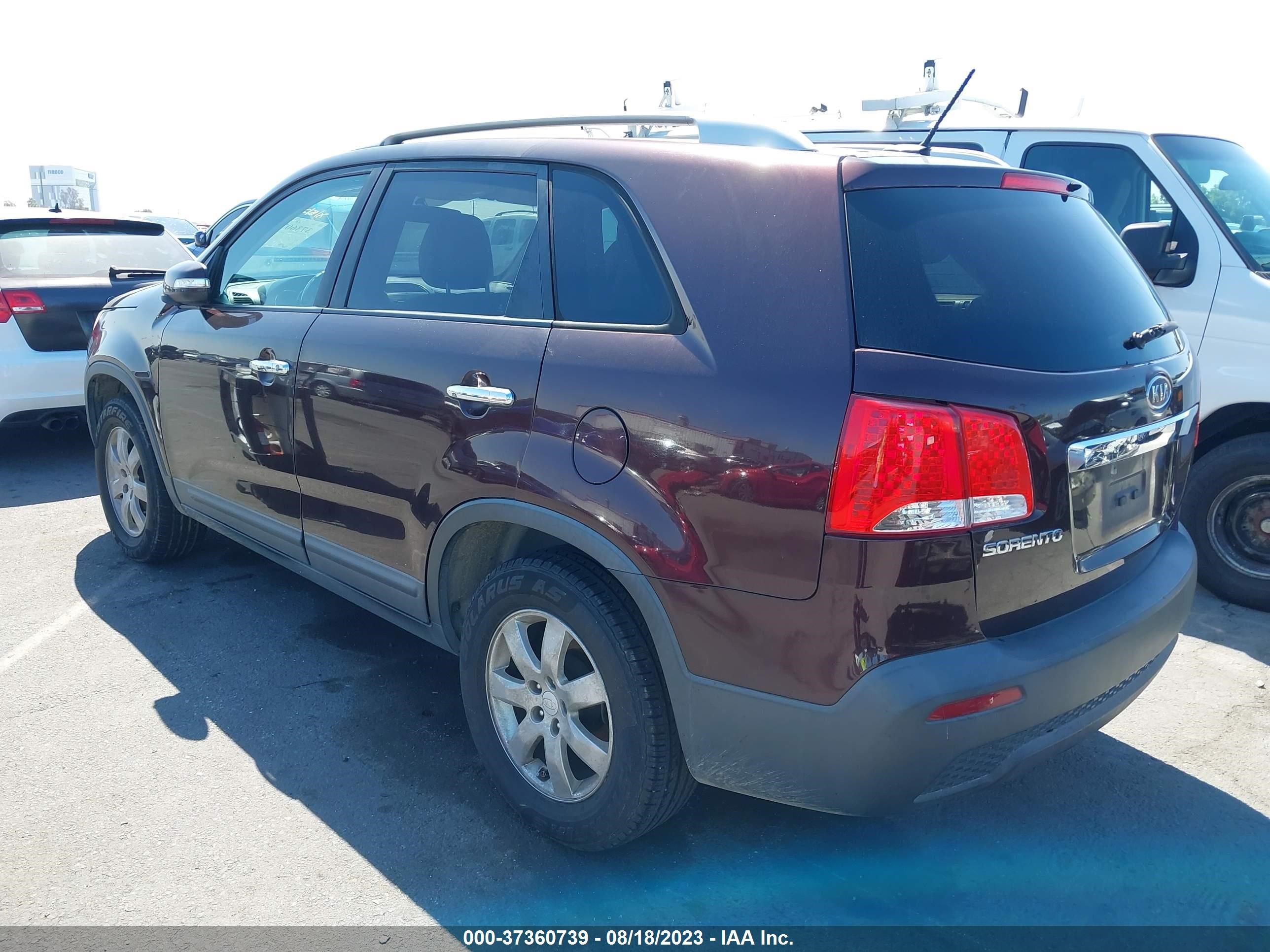 Photo 2 VIN: 5XYKT4A27BG125291 - KIA SORENTO 