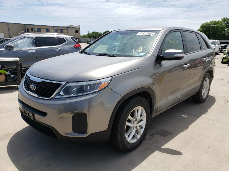 Photo 1 VIN: 5XYKT4A60EG427724 - KIA SORENTO LX 