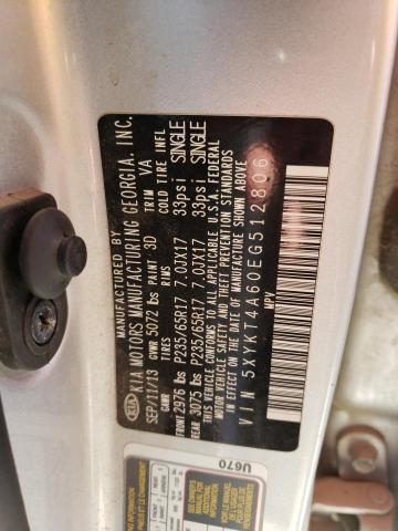 Photo 12 VIN: 5XYKT4A60EG512806 - KIA SORENTO LX 