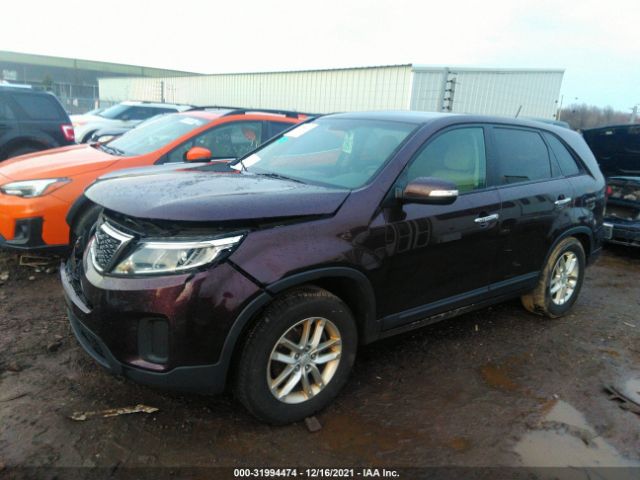 Photo 1 VIN: 5XYKT4A61EG427456 - KIA SORENTO 