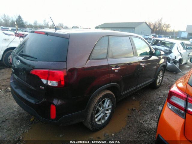 Photo 3 VIN: 5XYKT4A61EG427456 - KIA SORENTO 