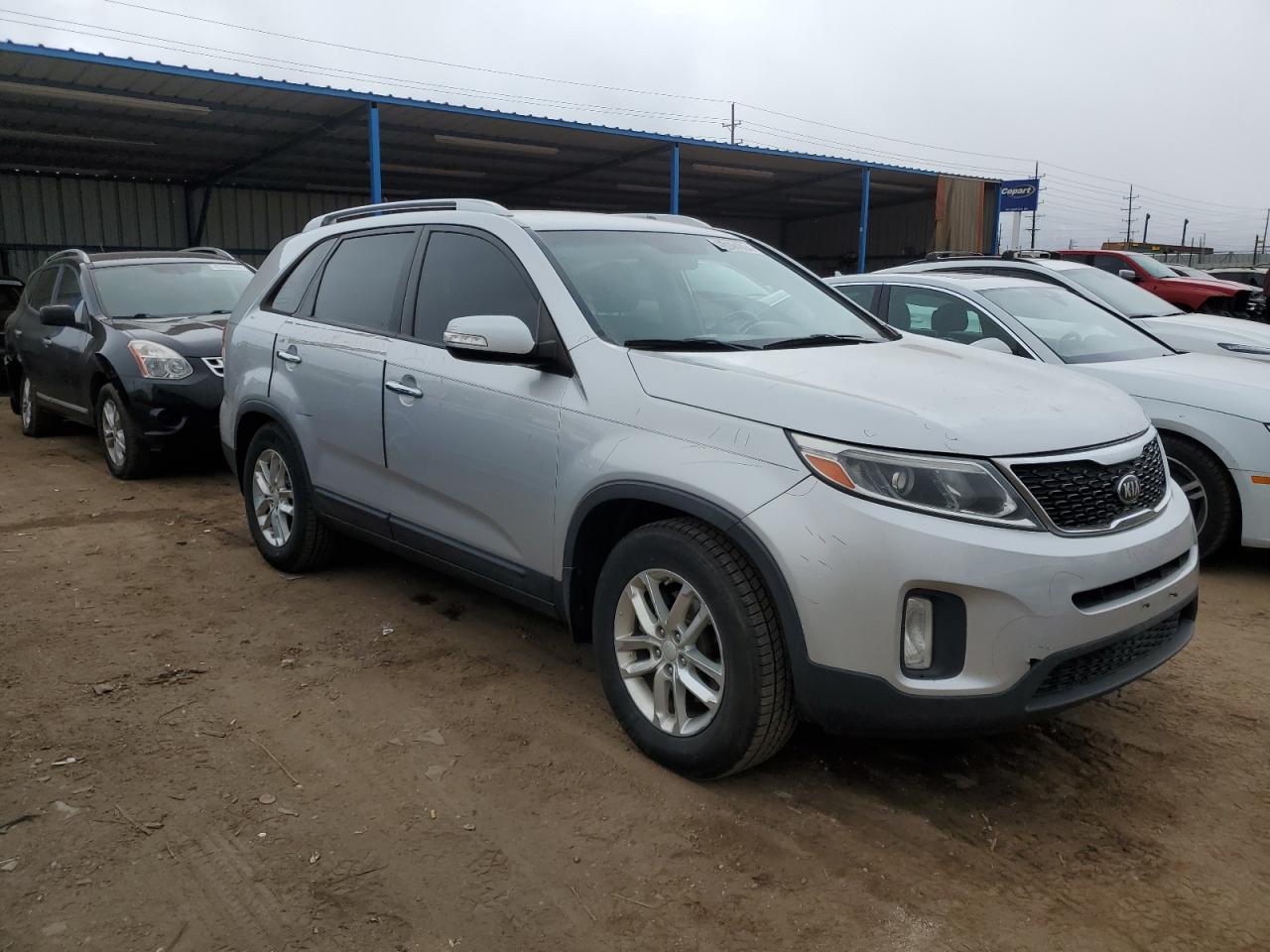 Photo 3 VIN: 5XYKT4A61EG427554 - KIA SORENTO 