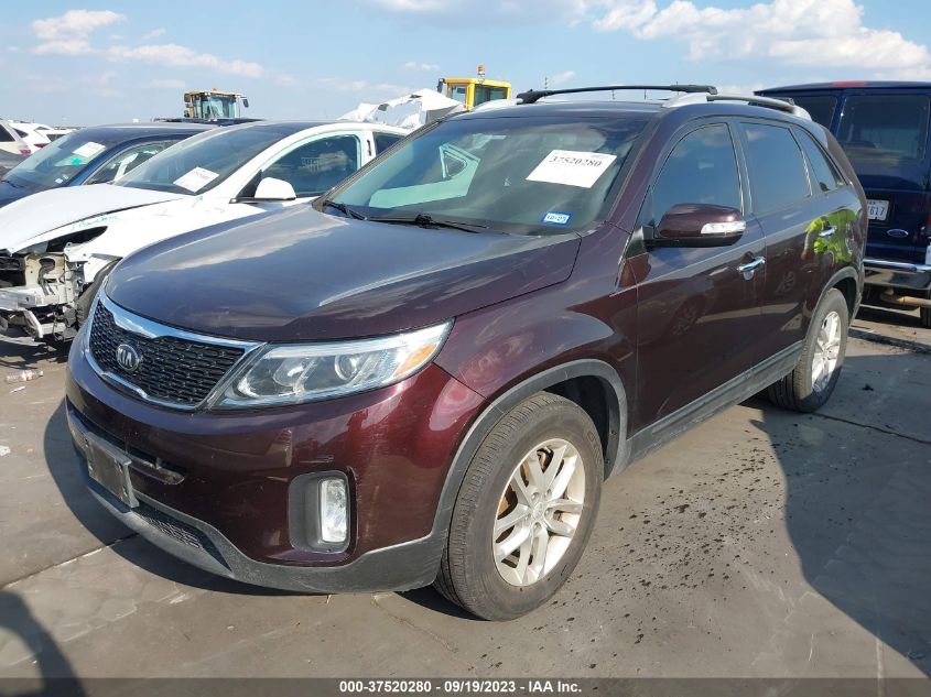 Photo 1 VIN: 5XYKT4A61EG436920 - KIA SORENTO 