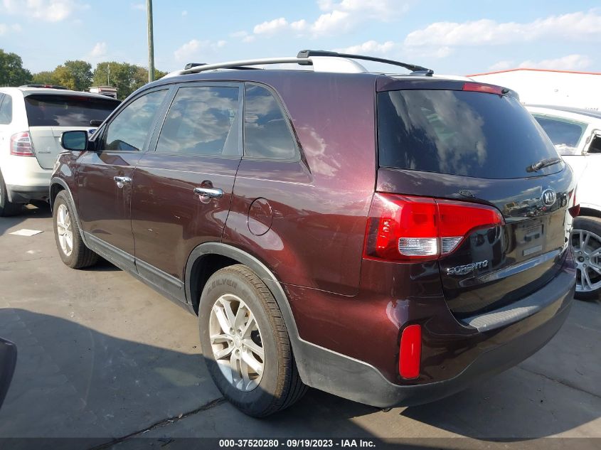 Photo 2 VIN: 5XYKT4A61EG436920 - KIA SORENTO 