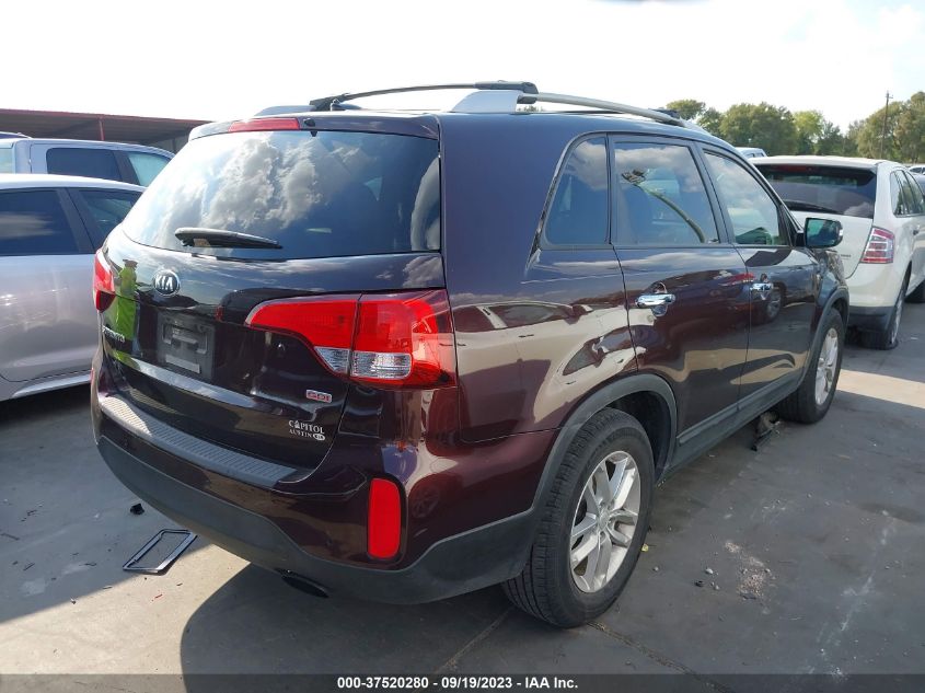 Photo 3 VIN: 5XYKT4A61EG436920 - KIA SORENTO 