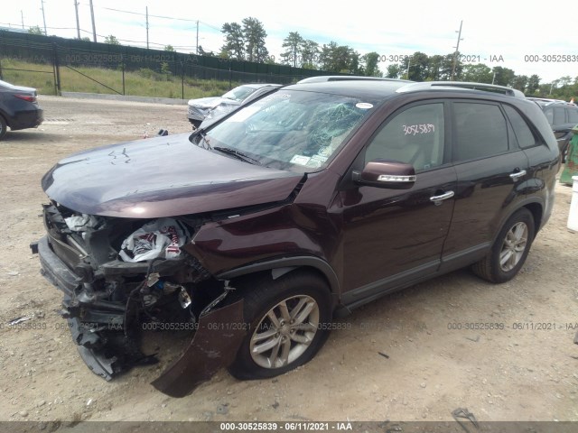 Photo 1 VIN: 5XYKT4A61EG518792 - KIA SORENTO 