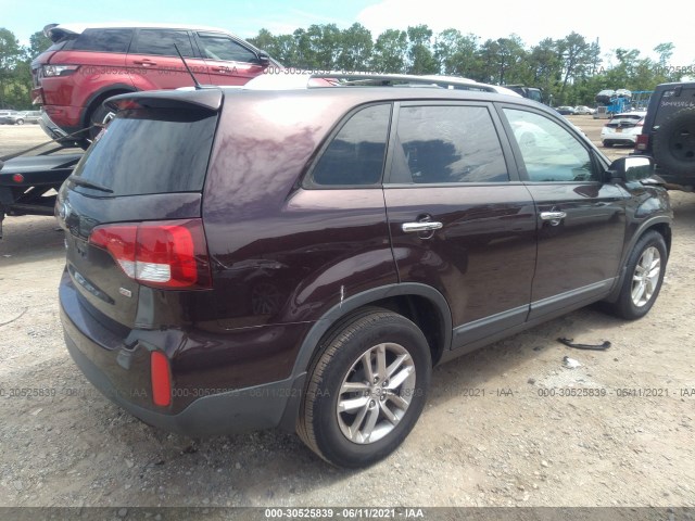 Photo 3 VIN: 5XYKT4A61EG518792 - KIA SORENTO 