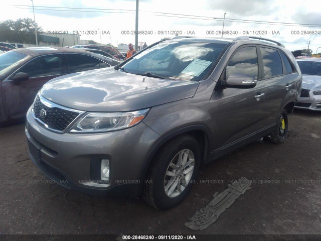 Photo 1 VIN: 5XYKT4A62EG436621 - KIA SORENTO 