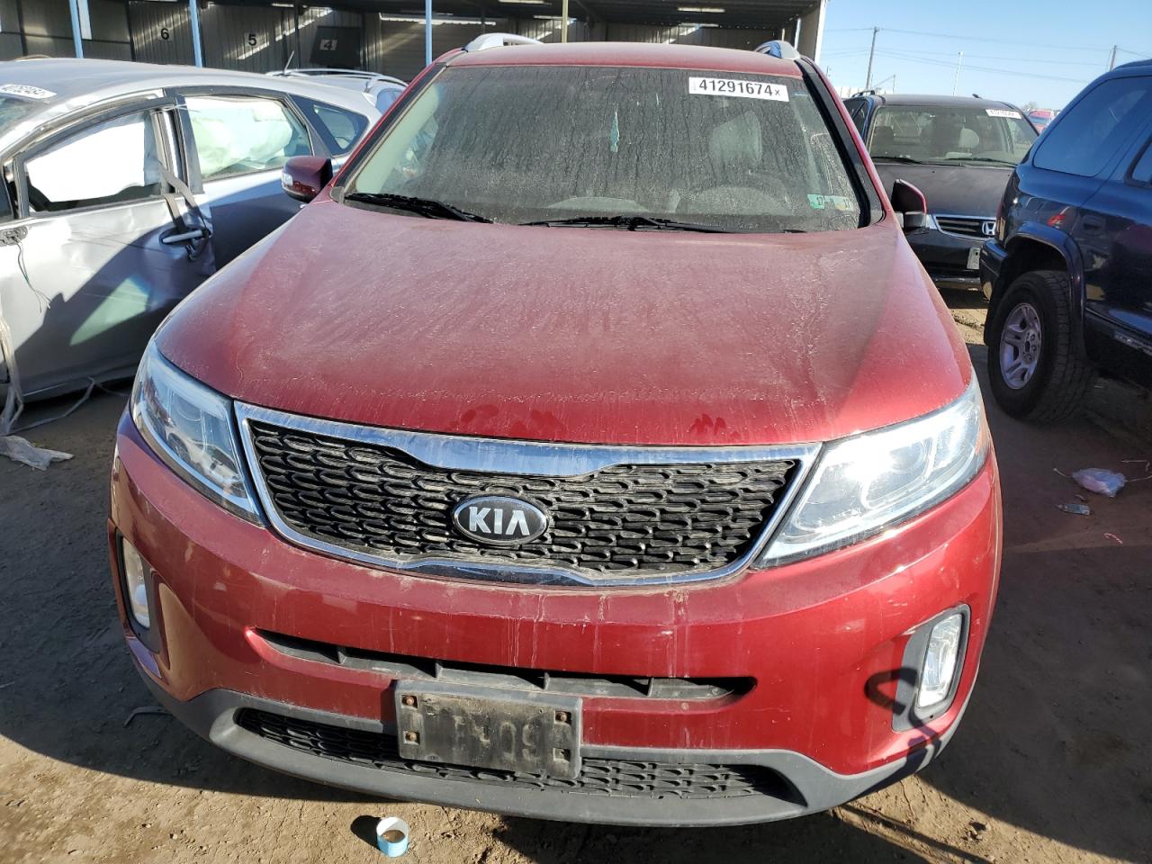 Photo 4 VIN: 5XYKT4A62EG485835 - KIA SORENTO 