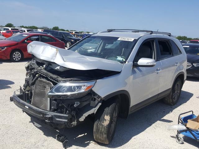 Photo 1 VIN: 5XYKT4A62EG493840 - KIA SORENTO LX 