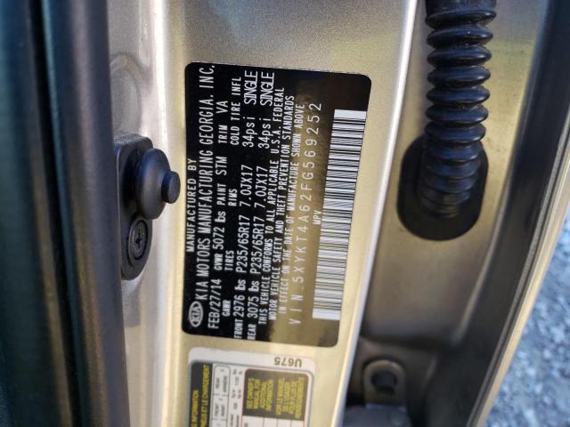 Photo 11 VIN: 5XYKT4A62FG569252 - KIA SORENTO 