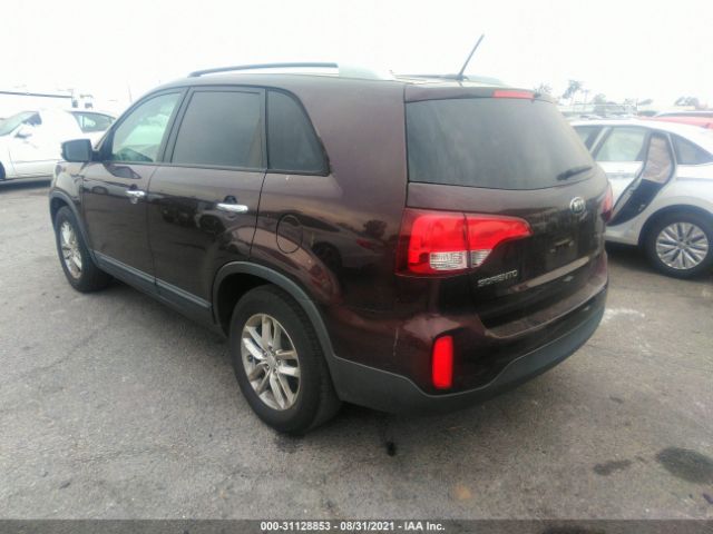 Photo 2 VIN: 5XYKT4A62FG631216 - KIA SORENTO 