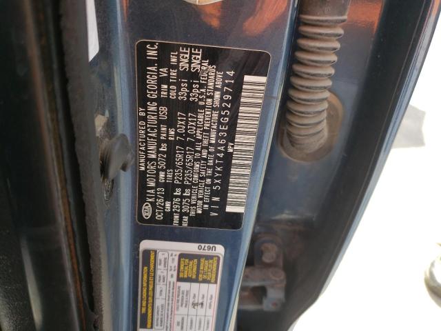 Photo 12 VIN: 5XYKT4A63EG529714 - KIA SORENTO LX 