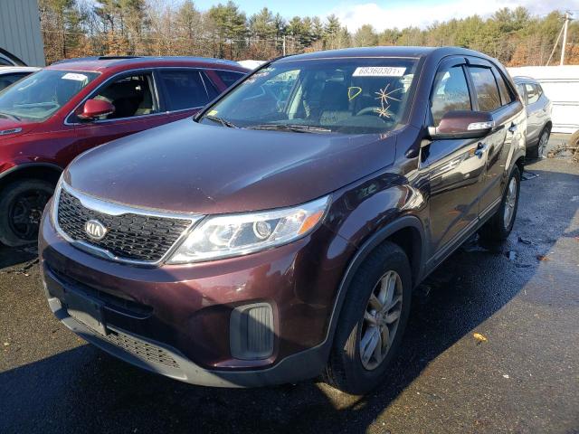 Photo 1 VIN: 5XYKT4A64EG428407 - KIA SORENTO LX 