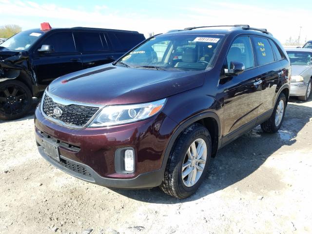 Photo 1 VIN: 5XYKT4A64EG469930 - KIA SORENTO LX 