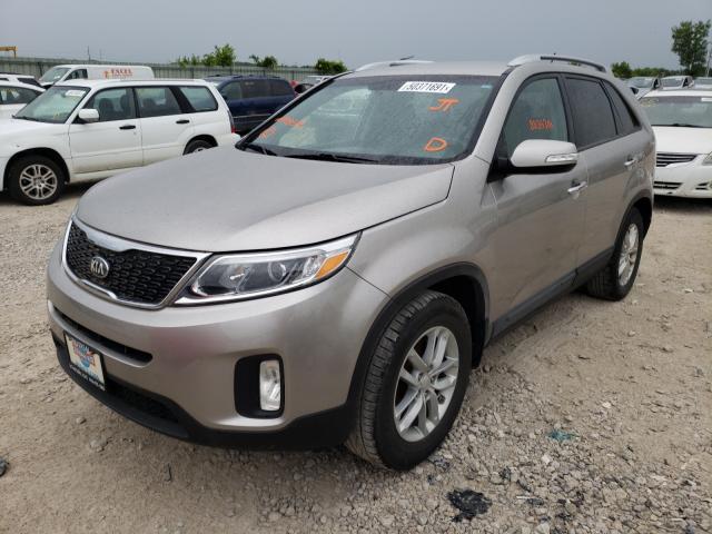 Photo 1 VIN: 5XYKT4A64EG490552 - KIA SORENTO LX 