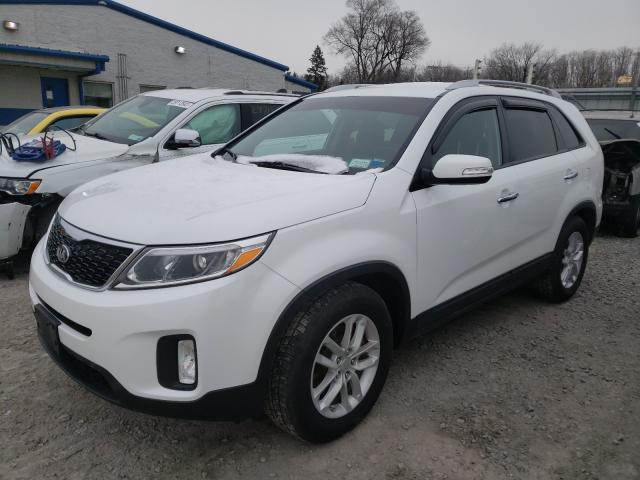 Photo 1 VIN: 5XYKT4A64EG493628 - KIA SORENTO LX 