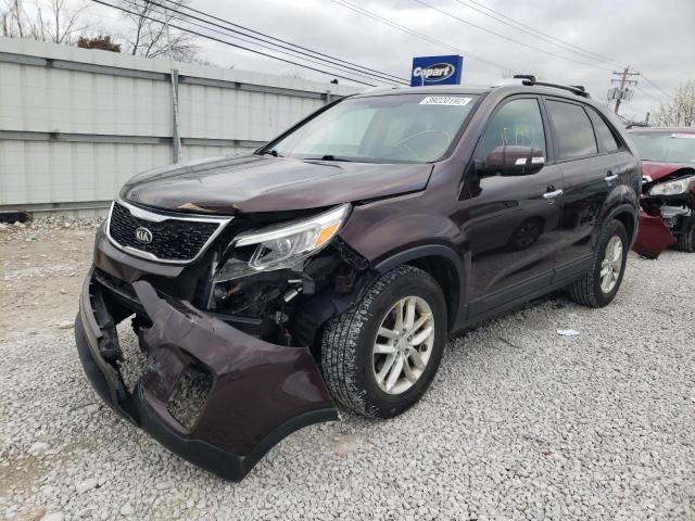 Photo 1 VIN: 5XYKT4A65EG459794 - KIA SORENTO LX 