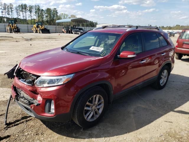 Photo 0 VIN: 5XYKT4A66EG433222 - KIA SORENTO LX 