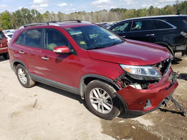 Photo 3 VIN: 5XYKT4A66EG433222 - KIA SORENTO LX 