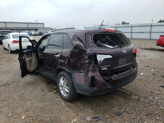 Photo 2 VIN: 5XYKT4A66EG492562 - KIA SORENTO LX 