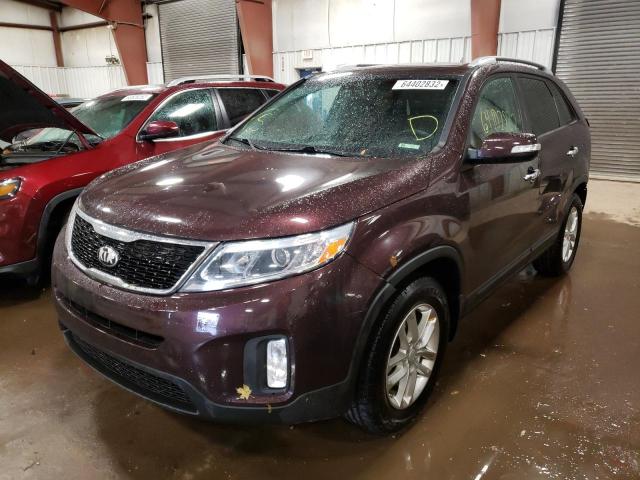 Photo 1 VIN: 5XYKT4A66EG511403 - KIA SORENTO LX 