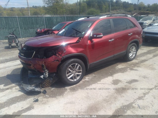 Photo 1 VIN: 5XYKT4A66EG516150 - KIA SORENTO 