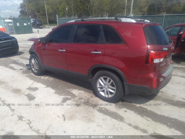 Photo 2 VIN: 5XYKT4A66EG516150 - KIA SORENTO 