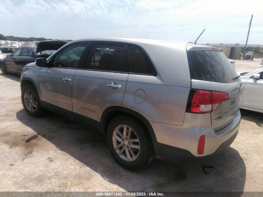 Photo 2 VIN: 5XYKT4A68EG425008 - KIA SORENTO 