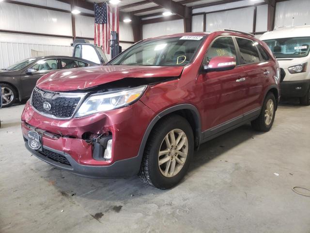 Photo 1 VIN: 5XYKT4A68EG468828 - KIA SORENTO LX 