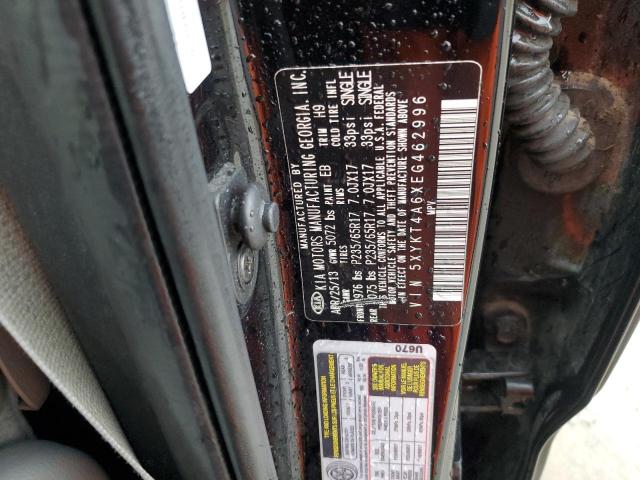 Photo 12 VIN: 5XYKT4A6XEG462996 - KIA SORENTO LX 