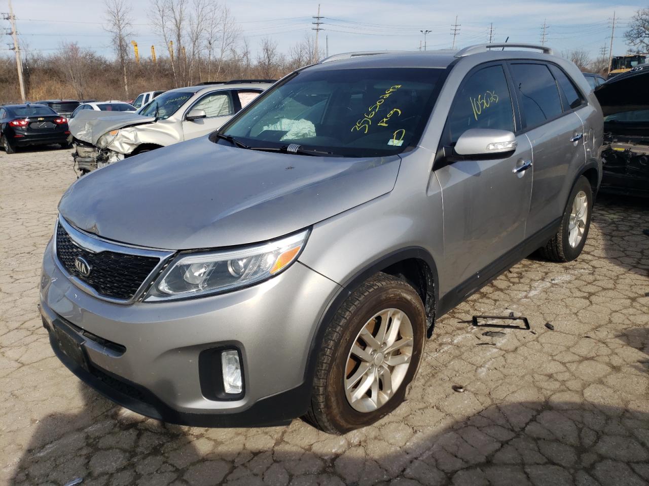 Photo 1 VIN: 5XYKT4A6XFG647258 - KIA SORENTO 