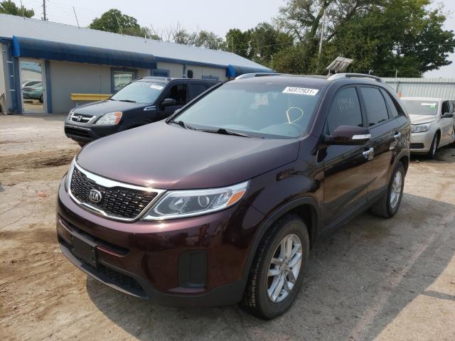 Photo 1 VIN: 5XYKT4A70FG591694 - KIA SORENTO LX 