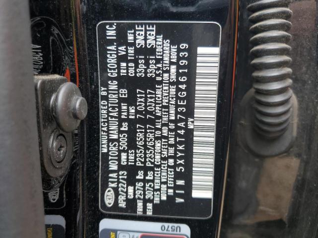 Photo 13 VIN: 5XYKT4A73EG461939 - KIA SORENTO 