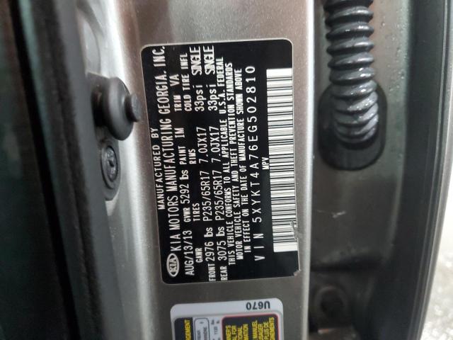 Photo 12 VIN: 5XYKT4A76EG502810 - KIA SORENTO LX 