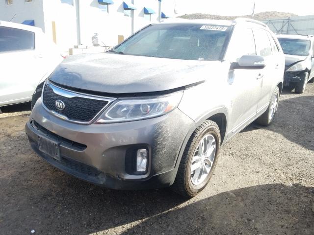 Photo 1 VIN: 5XYKT4A76EG521373 - KIA SORENTO LX 