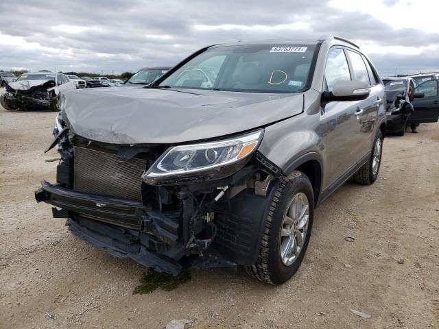 Photo 1 VIN: 5XYKT4A79EG521383 - KIA SORENTO LX 