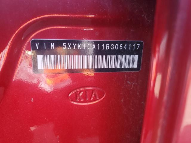 Photo 11 VIN: 5XYKTCA11BG064117 - KIA SORENTO 