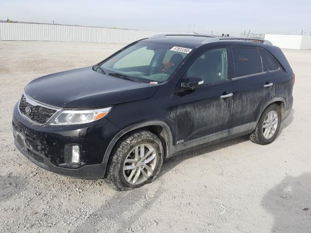 Photo 1 VIN: 5XYKTCA61EG446504 - KIA SORENTO LX 